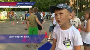 На площадке нижегородской детской областной больницы прошла зарядка с футболистами ПМФК «Торпедо»