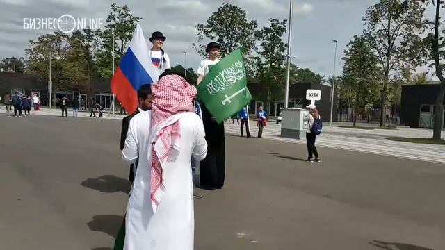 Россия ждет: атмосфера перед матчем открытия ЧМ-2018 смотреть онлайн