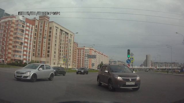 Санкт-Петербург. Автобус №125. Метро 