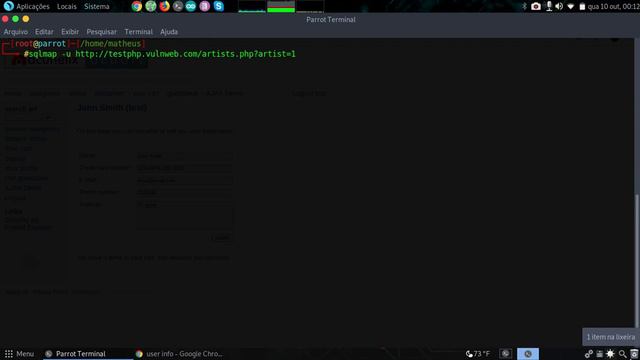 Ataque com SQL Injection смотреть онлайн