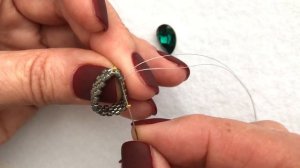 #Оплетение капли бисером / #DIY / (2019)