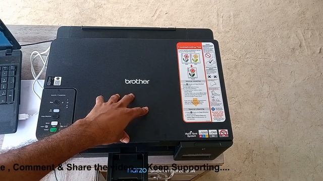 DCP T420W 2 in 1Photo copy #adharcard #voter id ki dono side ki photo copy ek hi baar mai .. смотреть онлайн