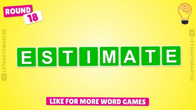Can You Guess This Word? | Scramble Word Game | (8 Letters) смотреть онлайн
