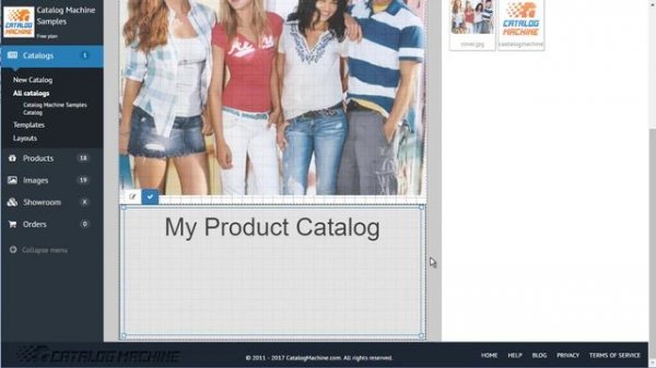 How to make an automatic Online & PDF product catalog  in 1 minute