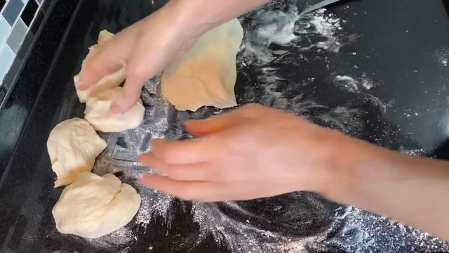 Пирожки с мясом. Турецкая выпечка. Начинка для пиде. смотреть онлайн