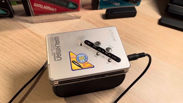 Sony WM-EX674 Walkman Cassette Player, EX Silver ! Working ! смотреть онлайн