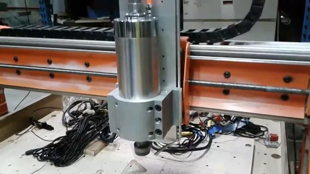 First Run For The 2.2kw Spindle