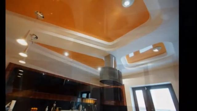 Натяжной потолок на кухне от "Гранд-Мастер" Великие Луки смотреть онлайн