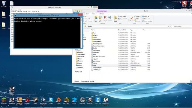 How to make a SPIGOT/BUKKIT Minecraft Multiplayer server.[HD]PREMADE SERVER FILES DOWNLOAD смотреть онлайн