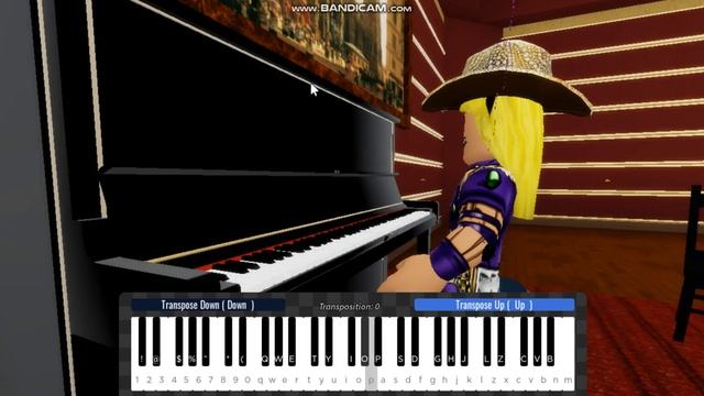 Stone Ocean: Jolyne's Theme Roblox Piano смотреть онлайн