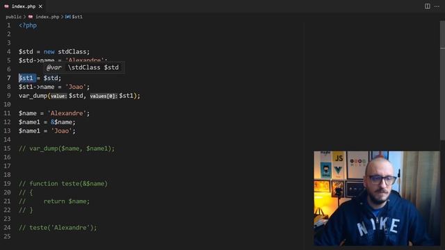 Referência no PHP | Passagem de valor por referência смотреть онлайн