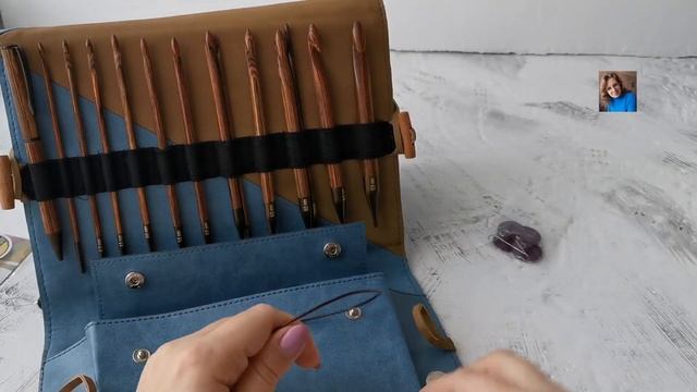 Набор крючков KnitPro Ginger для тунисского вязания!!! Набор мечты!!!