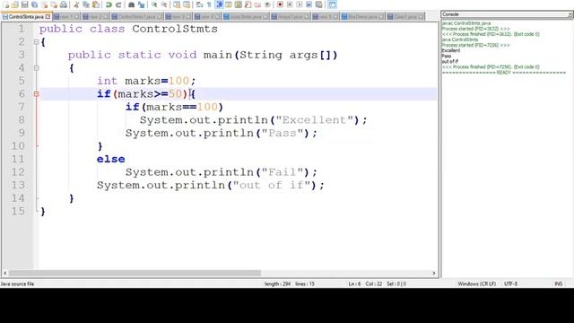JAVA in tamil control statements selection statements if and switch смотреть онлайн