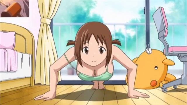 Тренировка с Хинако (озвучка от Eladiel) смотреть онлайн