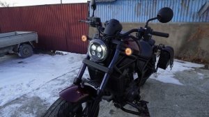 Honda REBEL 1100DCT, 2401 км осмотр продажа Владивосток