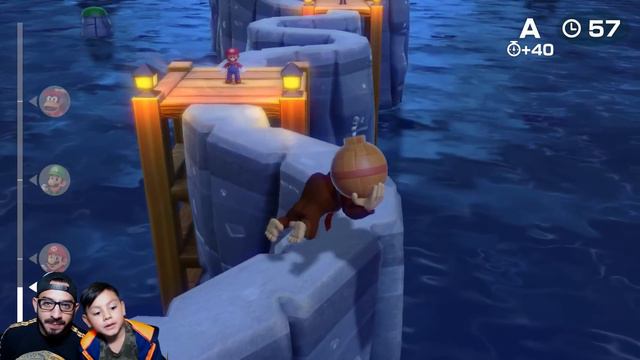 Diamantes con Luigi y Mario | Super Mario Party Capitulo1 | Juegos Karim Juega смотреть онлайн