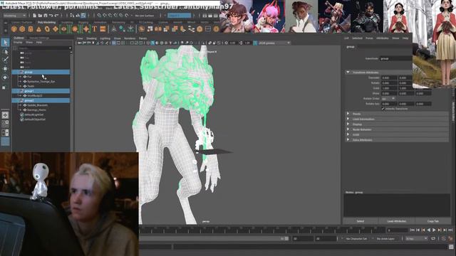bloodborne sculpt |starting creature texturing | смотреть онлайн