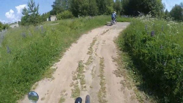 Покатушка на электровелосипеде Mongoose Switchback Sport