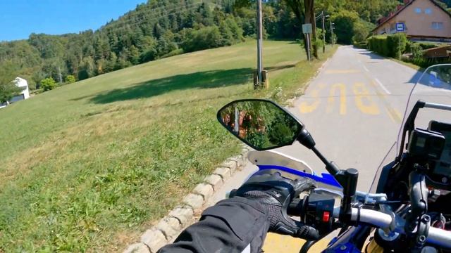 Riding My Tenere 700 To A Castle On A Hill