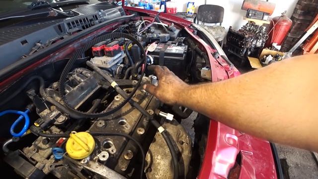 Первое ТО и ГРМ сервис на Lancia Ypsilon 1.4 16V. Belt Installation Lancia Ypsilon 1.4 16V