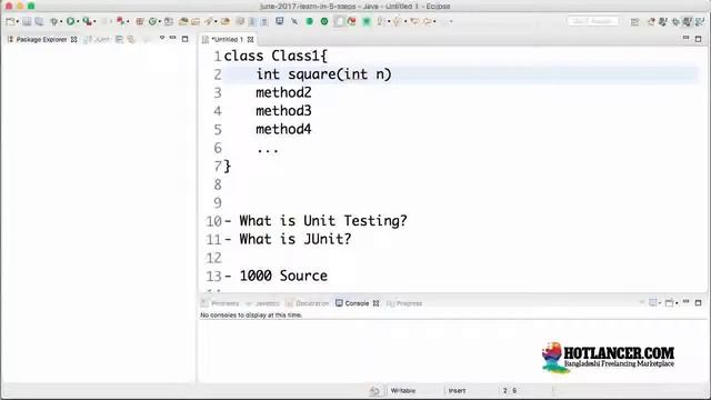 039 Step 1 What is JUnit and Unit Testing смотреть онлайн