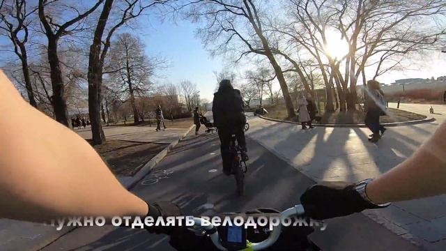 Веломоменты vol-3. Фиксеры, велопешеходные и велодорожки, зеркало смотреть онлайн