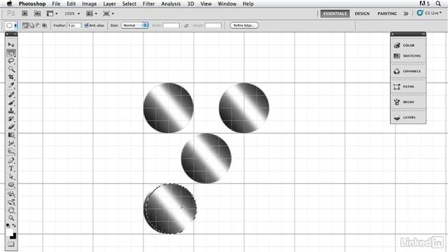 Creating a pattern of holes on metal in Photoshop смотреть онлайн