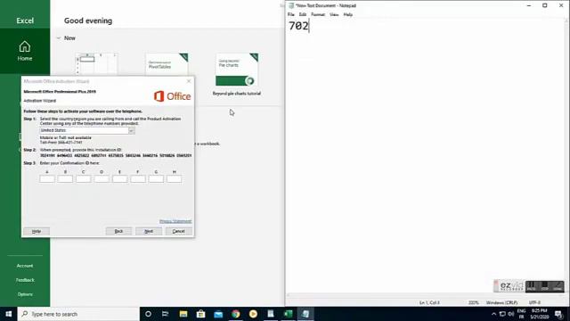 How To Activate Office 2016/2019 Pro Plus by Telephone Without Calling MlCROSOFT смотреть онлайн