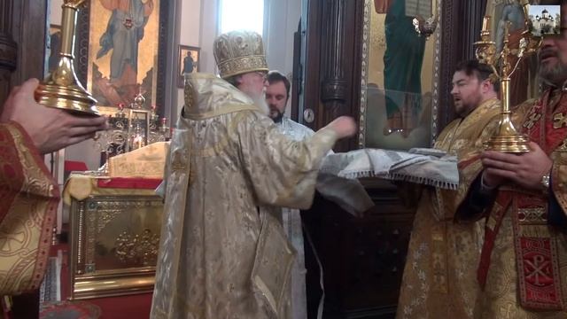 Рукоположение диакона Александра в священники (пресвитеры). Берлин, 2 марта 2014 года. смотреть онлайн