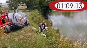 За який час ПОМПА на МОТОКОСУ накачає 1 куб води? Насадка помпа для бензокоси,триммера.Водяная помп