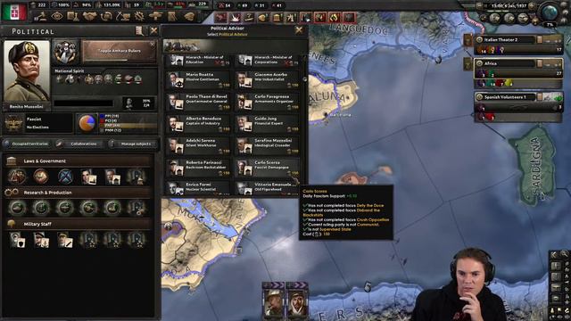 Hearts of Iron IV: Italy Historical Playthrough (inc BBA dlc) - Part 5 смотреть онлайн