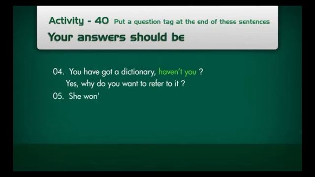 Tag Questions / Activities | Spoken English With Grammar | 168 | 🇬🇧🇬🇧🇬🇧 смотреть онлайн