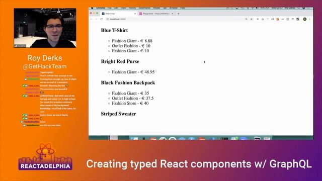 Roy Derks - Creating Type React Components with GraphQL смотреть онлайн