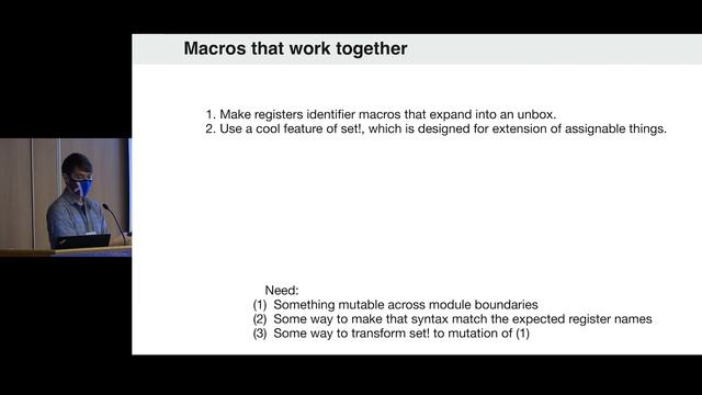 [Scheme'22] Macro-embedding Compiler Intermediate Languages in Racket смотреть онлайн
