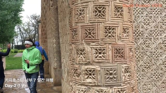 카자흐스탄 남부 7 일간 여행 . Day-2 (1부) Aisha Bibi Mausoleum . смотреть онлайн