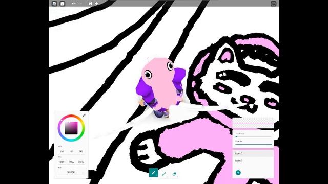Drawing My Roblox Avatar! [Roblox Free Draw 2] [Part 3]