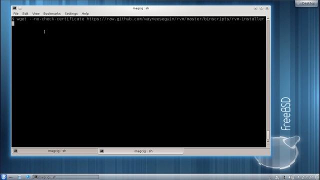 How-to Install the Ruby Version Manager RVM on Unix FreeBSD 9 смотреть онлайн