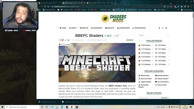 ✔️ NOVOS SHADERS pra versão 1.18.2 no MINECRAFT [ORIGINAL e TLAUNCHER] смотреть онлайн
