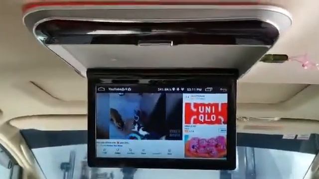 Leon Toyota Alphard ANH10 11.6" full hd hdmi usb mp4 roof led monitor rm520 смотреть онлайн