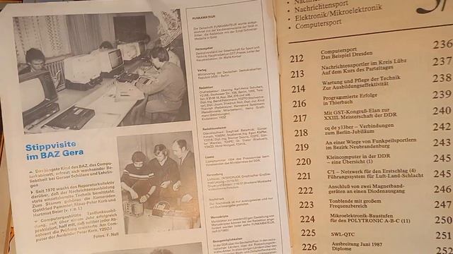 журнал РАДИОЛЮБИТЕЛЬ (ГДР)FUNKAMATEUR 1987 № 4.5.6 -журнал по электронике из ГДР смотреть онлайн