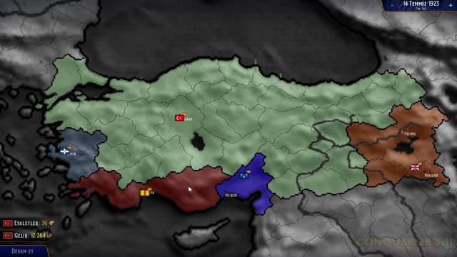 KURTULUŞ SAVAŞI! TİMELAPSE! - AGE OF HİSTORY - смотреть онлайн