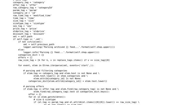 Code Review: Python xml-parsing script смотреть онлайн