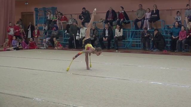 Мещанинова Инесса, 2005, Металлист, булавы, Юные грации, Ижевск, 20 12 2015