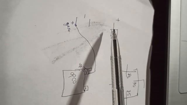 Подключение ФСО (вспышки), со стробоскопом, схема смотреть онлайн