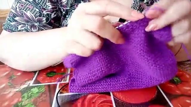 Вяжу носки//часть-2