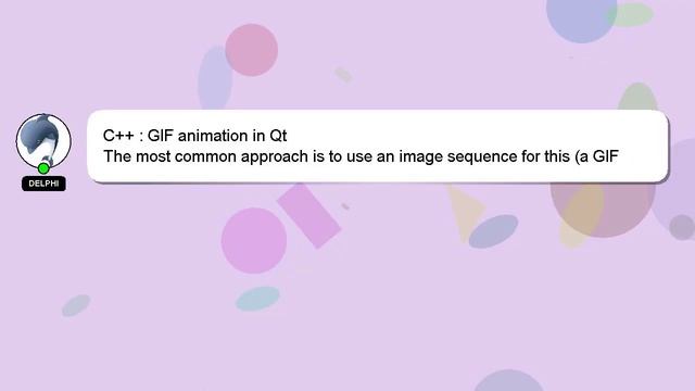 C++ : GIF animation in Qt смотреть онлайн