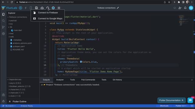 Most Easiest Way to Setup Firebase With Flutter Using Flutlab | #flutterfirebase смотреть онлайн