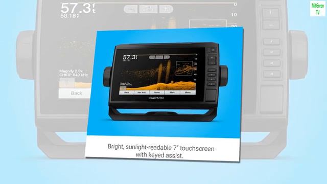 Garmin ECHOMAP UHD 74Cv, 7" Keyed-Assist Touchscreen Chartplotter with U.S. BlueChart G3 and GT24UH смотреть онлайн