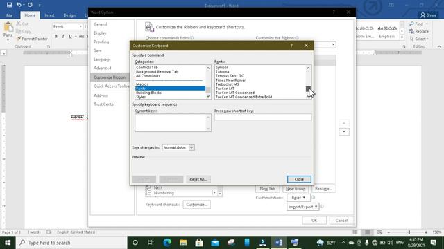 how to change font just pressing one key on Ms word | one area for learning YouTube channel смотреть онлайн