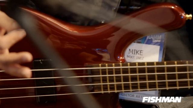 Mike Inez - live at The NAMM Show 2020 - Fishman Fluence смотреть онлайн